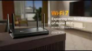 TP-Link Archer BE230 WiFi 7 Router | BE3600 Dual-Band with MLO, 2.5Gbps Ports & EasyMesh