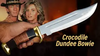 This is the knife - Crocodile Dundee Bowie knife with sheath