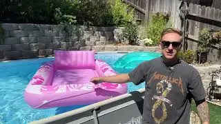 Extra Large Pool Float &mdash; Fun or Flop? SLOOSH Review