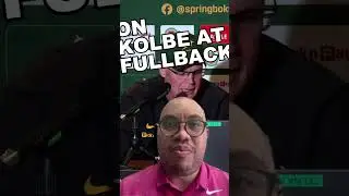 Kolbe is the Springboks' NEW Number 15! John Goliath Analyses Rassie's Depth Strategy! 🧠🏉