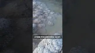 How letium extracted from ground / Lithium mining #lithium #shorts