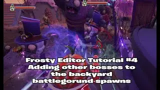 PVZ GW2 Frosty Editor Tutorial #4 Adding more boss spawns to the backyard