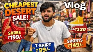 India Ka Sabse Sasta Market 😍 Saree, Jeans, T-Shirt Under ₹99