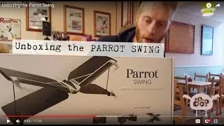 DO PARROTS SWING? Unboxing the Parrot Swing Drone..
