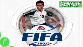 FIFA 2001 Gameplay HD (PS1) | NO COMMENTARY