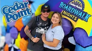 Boardwalk Nights at Cedar Point 2024 | Content Creator Day