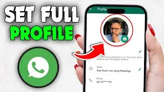 Как установить полноразмерное фото профиля в WhatsApp (2026)