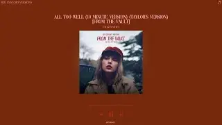 taylor swift - all too well (10 min ver) (taylor's version) (from the vault) (slowed + reverb)
