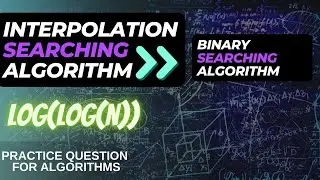 Interpolation search algorithm THE ULTIMATE SEARCHING ALGORITHM️‍🔥️‍🔥