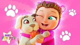 The Doggy Song and MORE Animal Songs | Baby Joy Joy songs about pets