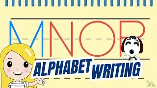 Alphabet Writing Series: M to P | SHICHIDA at Home ✍️
