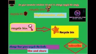 AKIBA FIX:🔥How to customize or change your recycle bin and related desktop icons