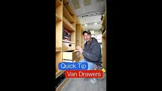 LIFE CHANGING!!! Work Van Drawer Trick...