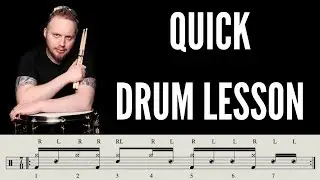 Intermediate Groove In 7/8  - Drum Lesson w/ whelan drums