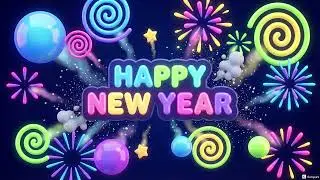 Happy New Year Screensaver | 2026 | Fireworks | Festive | Celebration | Welcome 2026 |