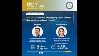 Webinar: Tecnomoral y Deontología para abordar dilemas éticos en la era Fintech