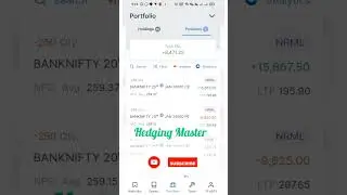 Banknifty option selling Hedging strategy
