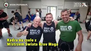 Ob&oacute;z Letni Krav Maga WSSW z Mistrzem Świata Krav Maga R.Budnym 4 dan Międzyzdroje 2025