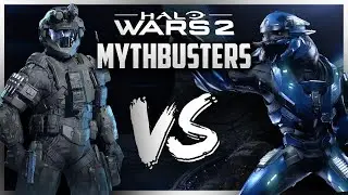 ODSTs vs Elite Rangers - The best anti Infantry? Halo Wars 2 Mythbusters