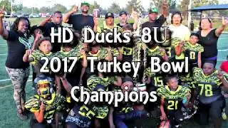 HD Ducks 8U vs Ontario Tigers 2017 Turkey Bowl Championship Game