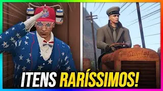OS ITENS MAIS RAROS DA HIST&Oacute;RIA DO GTA ONLINE!!! (e quais deles eu tenho)