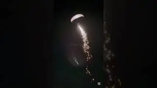 Czy ktoś widział tą kometę nad Lesznem? #flying #paraglider #paramotor #pyroshow #paralotnia #fly