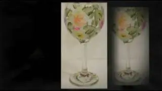 Rose Wine Glasses