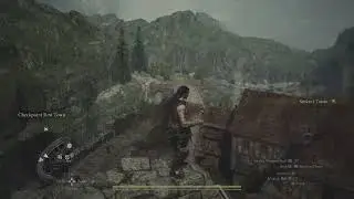 Dragon's Dogma 2 - Seeker's Token, Checkpoint Rest Town, arch along road up to gate