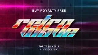 Buy Retrowave Music (Royalty Free) - For your media!