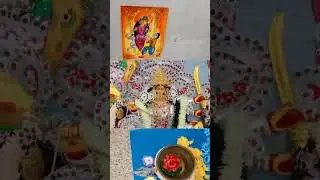 paper made durga puja 2022 and decoration.