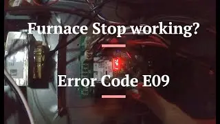 Исправление кода ошибки E09 Печь перестала работать в морозную погоду