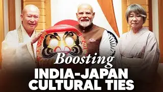 LIVE : PM Modi presented with Daruma Doll in Shorinzan Daruma-Ji Temple