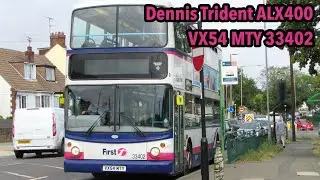 Withdrawn | First Essex Route 20 | Dennis Trident ALX400 | VX54 MTY 33402