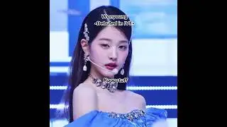 IZ*ONE before disbandment, Vs the members now *No hate to the members* 😭🦋💜🌙