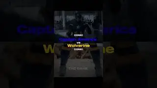 Captain America vs Wolverine #marvelcomics #mcu #edit