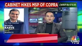 Cabinet Hikes Minimum Support Price Of Copra, Marico Trades Lower