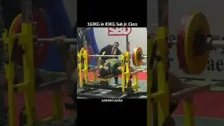 New National Record ⏺️ #motivation #indianrecord #powerlifting