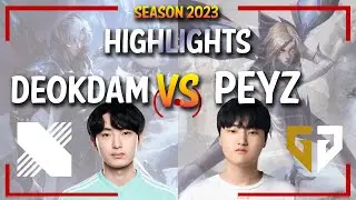 DRX Deokdam vs Gen Peyz - HIGHLIGHTS - APHELIOS vs KAI'SA