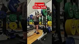 #squat #275 #gymmotivation #anabolic first time trying this 2x20. 10 outa 10 recommend