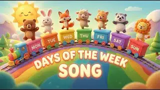 Learn Days of the Week with Fun! 🎈 Nursery Rhymes & Kids Songs | StarBlinks Poems