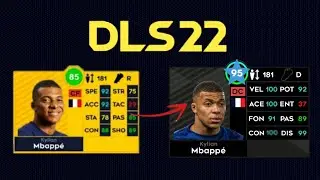 ‼️Mejorando al maximo a MBAPPE & MODRIC DLS 22 Maximas estadisticas