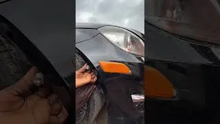 How to fix Benz side marker bulb #carpart #shortsfeed