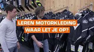 Sportief leren motorkleding - Waar moet je rekening mee houden?