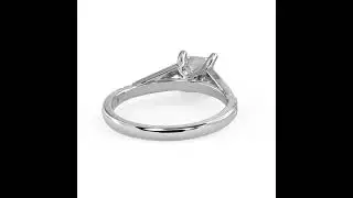 Princess Diamond Promise Engagement Rings