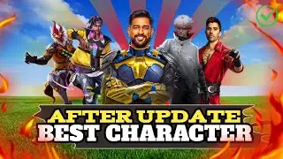 AFTER UPDATE BEST ACTIVE CHARACTER IN FREE FIRE 🔥|BEST ACTIVE CHARACTER 🤬|