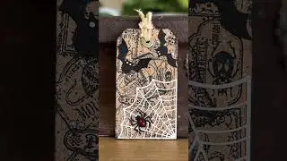A bit of Halloween shenanigans. 🕷️ 🕸️ #papercraftideas #halloweenpapercrafting #spookypapercrafts