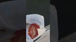 Feed the fish chicken bones.
