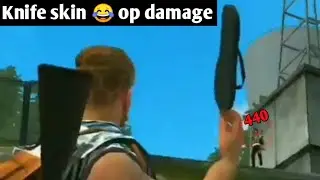 FREE FIRE  new knife skin  op damage | free fire new ob28 updates #shorts video