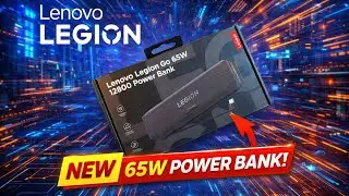 Lenovo Legion Go 65W 12,800mAh Power Bank 🔋 | Unboxing, Quick Look & Overview