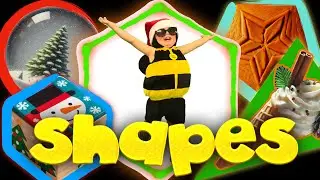 2D & 3D Shapes for Early Learning (Christmas Theme)